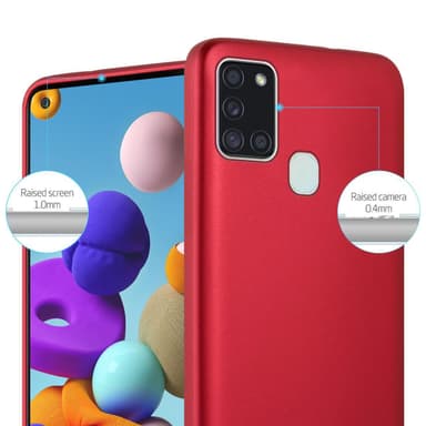 Deksel Samsung Galaxy A21s Case Cover (rød)