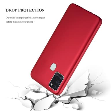Deksel Samsung Galaxy A21s Case Cover (rød)