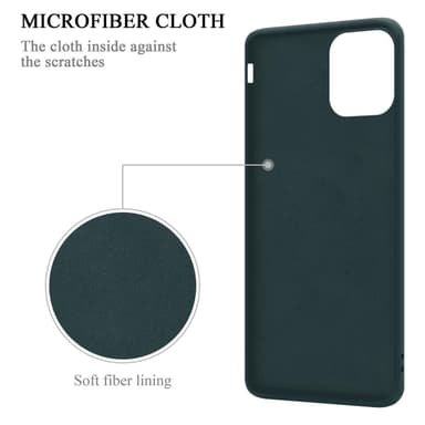 Deksel iPhone 12 PRO MAX Ring Case (grønn)