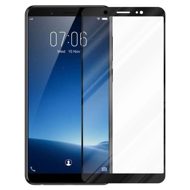 Vivo V7 Skjermbeskytter Skärmskydd (svart)