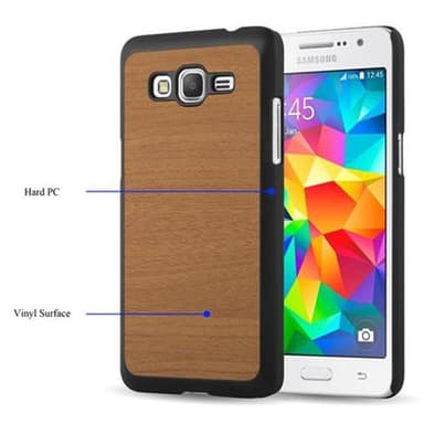 Samsung Galaxy GRAND PRIME Deksel Case Cover (brun)