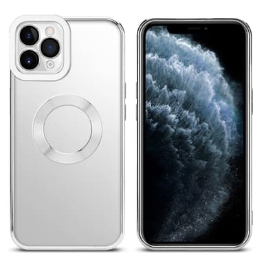 iPhone 11 PRO MAX silikondeksel Krom case