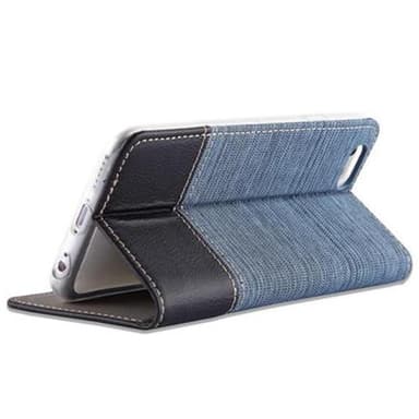 iPhone 6 / 6S lommebokdeksel etui (blå)