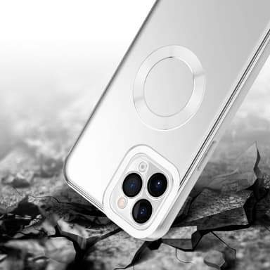 iPhone 11 PRO MAX silikondeksel Krom case