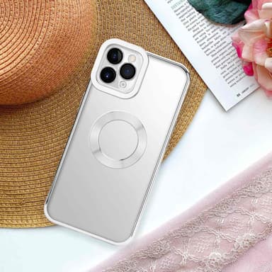 iPhone 11 PRO MAX silikondeksel Krom case