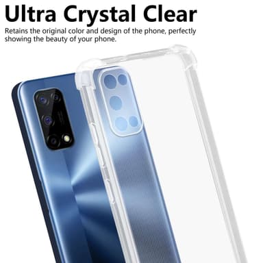 Realme 7 5G deksel ultra slim (Genomskinlig)
