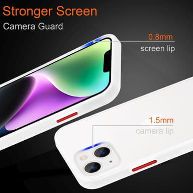 iPhone 14 Deksel Case Cover (gjennomsiktig)