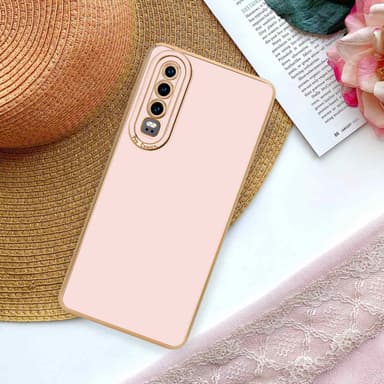 Huawei P30 silikondeksel cover (rosa)