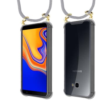 Samsung Galaxy J4 PLUS Deksel med Halskjede (grå)