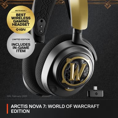 SteelSeries Arctis Nova 7 trådløst gaming headset (WoW Ltd. Edition)