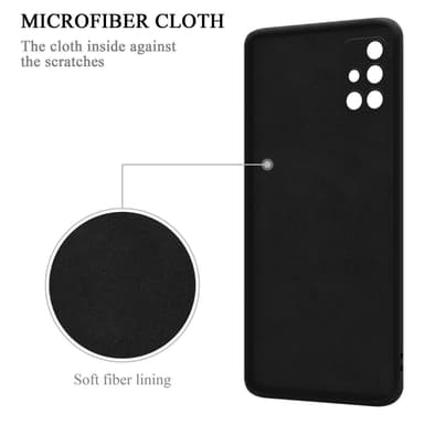 Deksel Samsung Galaxy A51 4G / M40s Ring Case (svart)