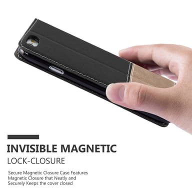iPhone 6 PLUS / 6S PLUS Deksel Case Cover (svart)