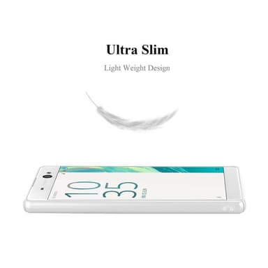 Deksel Sony Xperia XA Case Cover (sølv)