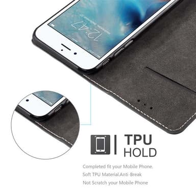 iPhone 6 PLUS / 6S PLUS Deksel Case Cover (svart)