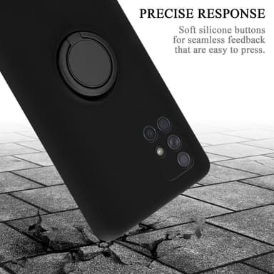 Deksel Samsung Galaxy A51 4G / M40s Ring Case (svart)
