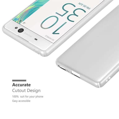 Deksel Sony Xperia XA Case Cover (sølv)