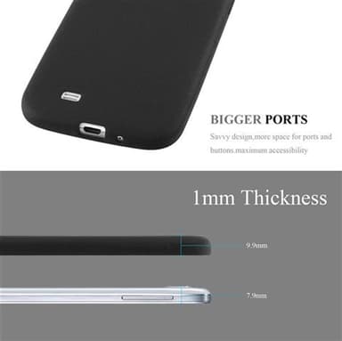 Deksel Samsung Galaxy S4 case (svart)