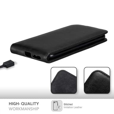 Sony Xperia L2 deksel flip cover (svart)