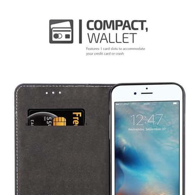 iPhone 6 PLUS / 6S PLUS Deksel Case Cover (svart)