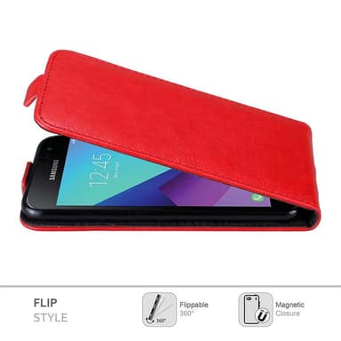 Samsung Galaxy XCover 3 deksel flip cover (rød)