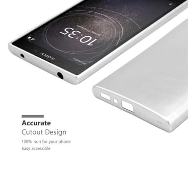 Deksel Sony Xperia L2 Case Cover (sølv)