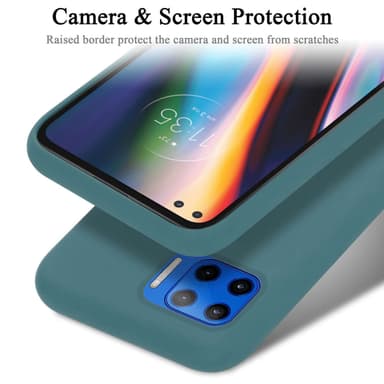 Motorola MOTO G 5G PLUS silikondeksel case (Grønn)