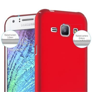 Deksel Samsung Galaxy J1 2015 Case Cover (rød)