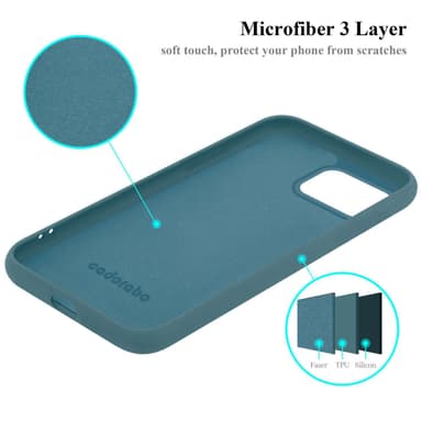 Motorola MOTO G 5G PLUS silikondeksel case (Grønn)