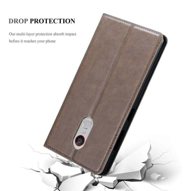 ZTE Nubia Z11 MAX lommebokdeksel case (brun)