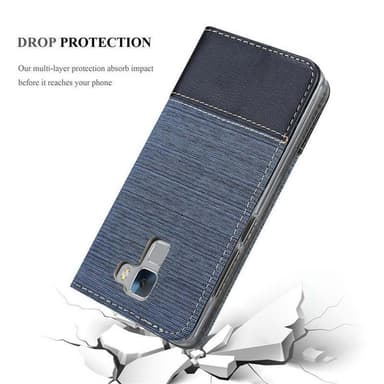 Honor 7 lommebokdeksel etui (blå)
