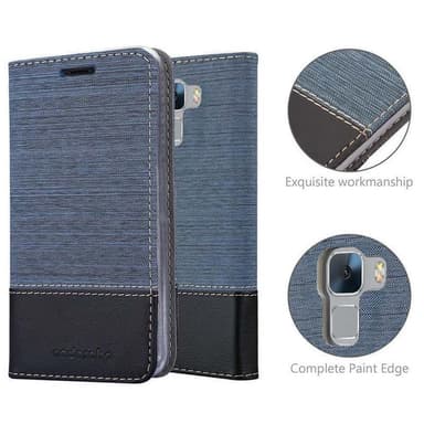 Honor 7 lommebokdeksel etui (blå)