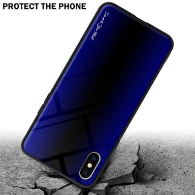 iPhone X / XS Deksel Case Cover (lilla)