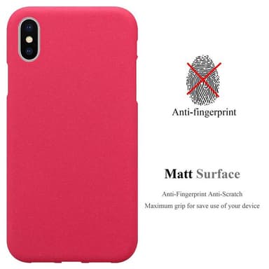 Deksel iPhone XS MAX case (rød)