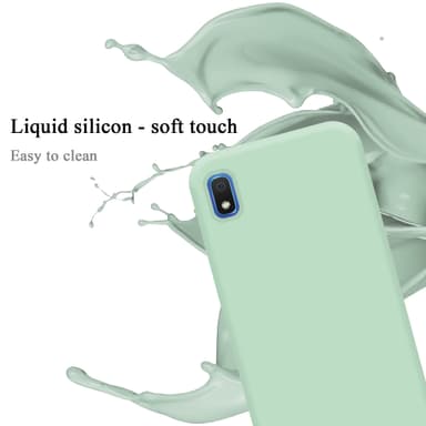 Samsung Galaxy A10 / M10 silikondeksel case (grønn)