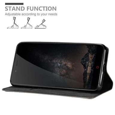ZTE Nubia Z11 MAX lommebokdeksel case (brun)