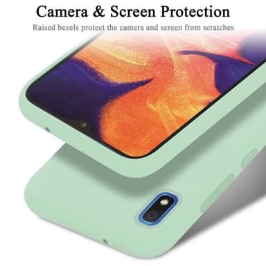 Samsung Galaxy A10 / M10 silikondeksel case (grønn)