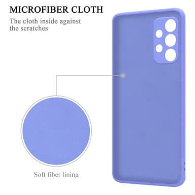 Deksel Samsung Galaxy A53 5G Ring Case (lilla)