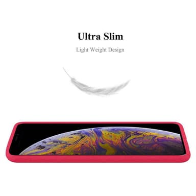 Deksel iPhone XS MAX case (rød)