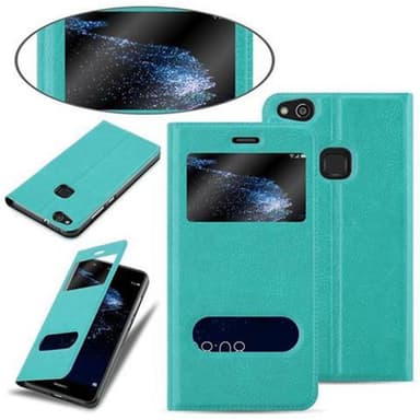 Huawei P10 LITE lommebokdeksel cover (turkis)