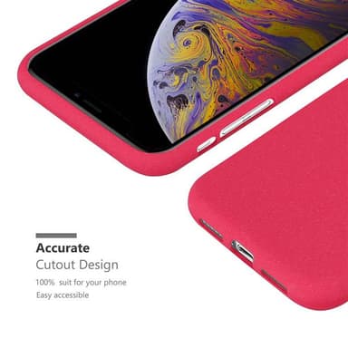 Deksel iPhone XS MAX case (rød)