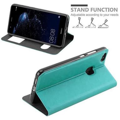 Huawei P10 LITE lommebokdeksel cover (turkis)