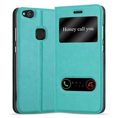 Huawei P10 LITE lommebokdeksel cover (turkis)