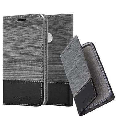 Xiaomi RedMi NOTE 5A PRIME lommebokdeksel etui (grå)
