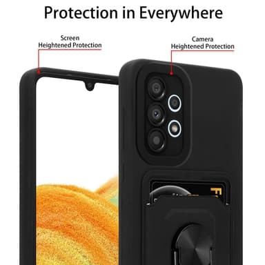 Samsung Galaxy A23 4G / 5G Deksel case (Svart)