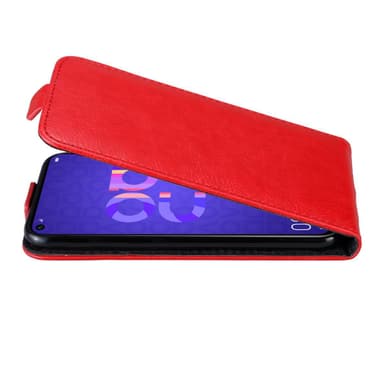 Honor 20 / 20S / Huawei NOVA 5T deksel flip cover (rød)