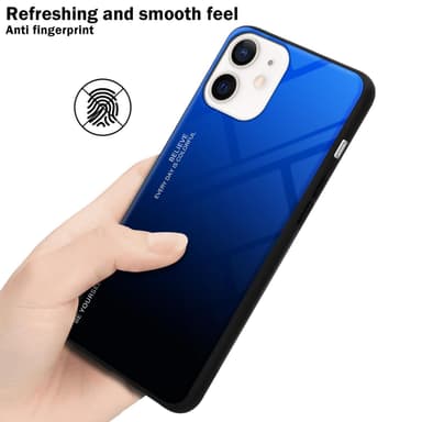 Deksel iPhone 12 MINI Case Cover (svart)
