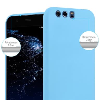 Deksel Huawei P10 PLUS Silikon cover (blå)