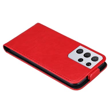 Samsung Galaxy S21 ULTRA deksel flip cover (rød)