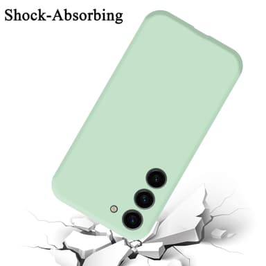 Samsung Galaxy S24 silikondeksel case (Grønn)