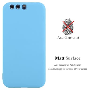 Deksel Huawei P10 PLUS Silikon cover (blå)